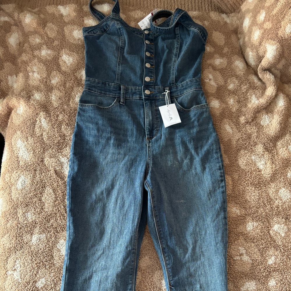 Denim jumpsuit